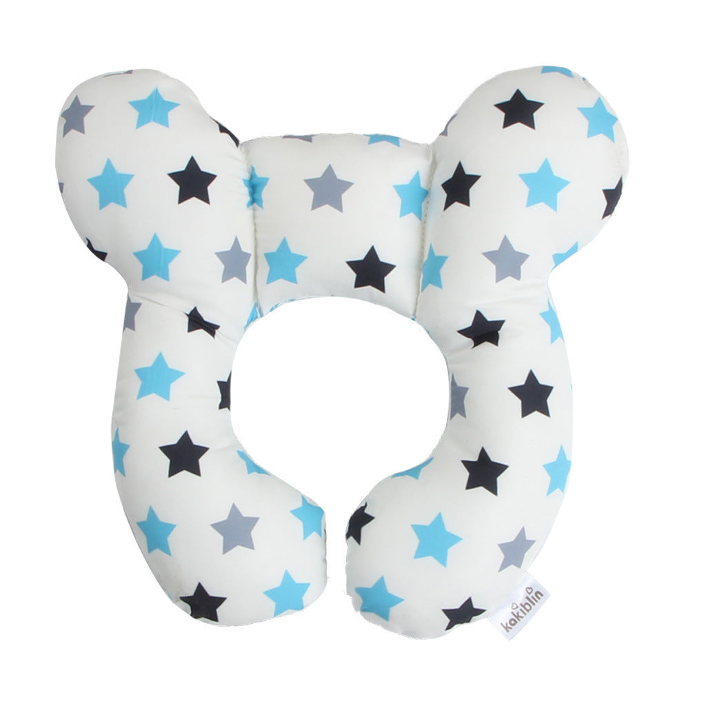 U-Shaped Baby Pillow – Neck & Head Support for Strollers & Car Seats