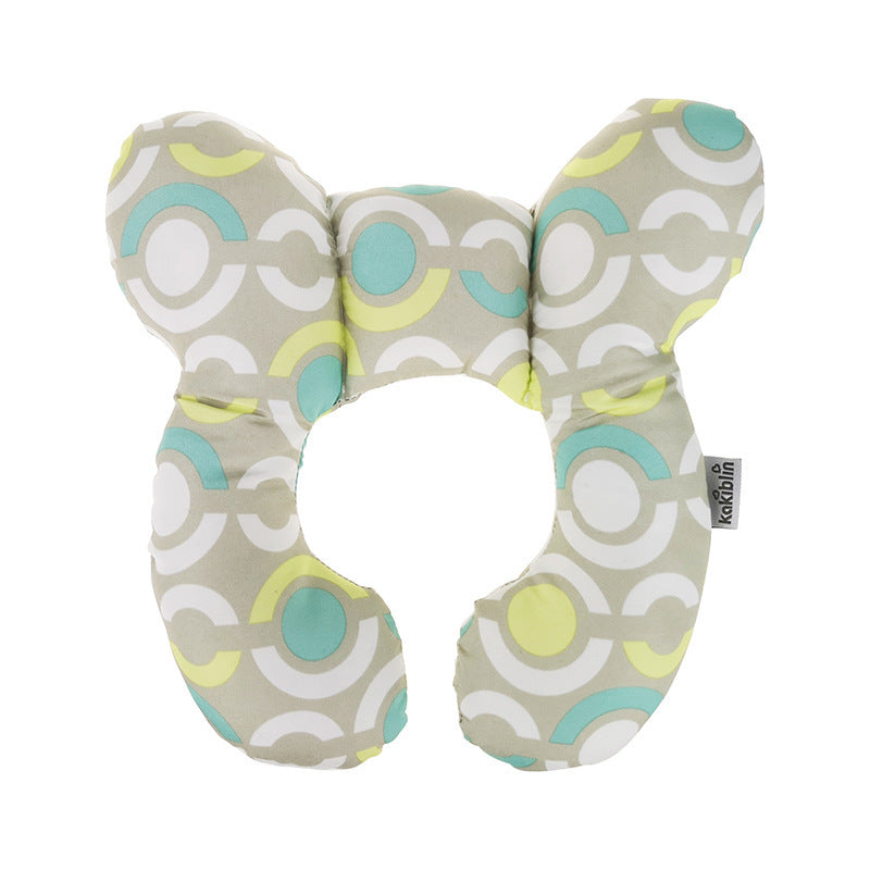 U-Shaped Baby Pillow – Neck & Head Support for Strollers & Car Seats