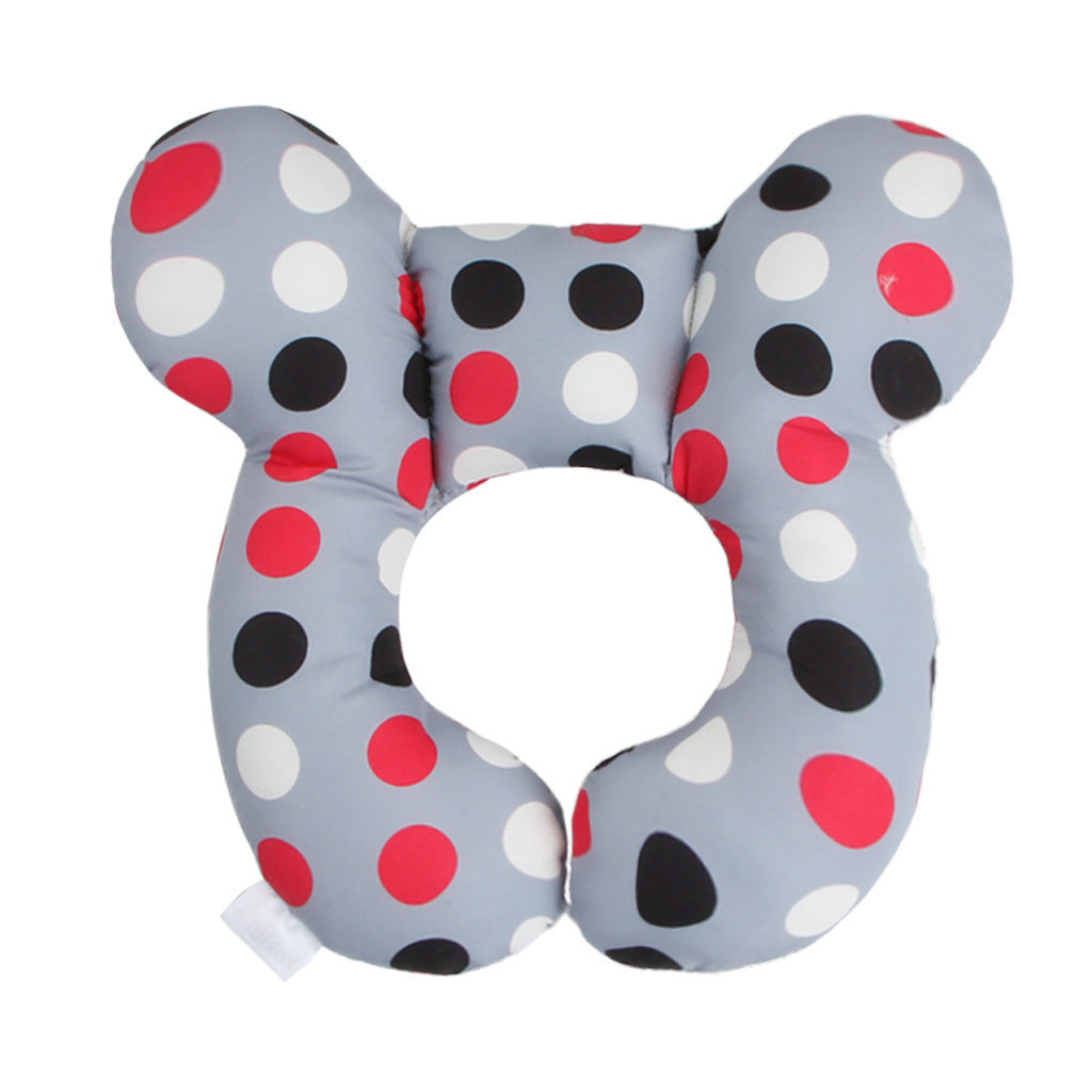 U-Shaped Baby Pillow – Neck & Head Support for Strollers & Car Seats
