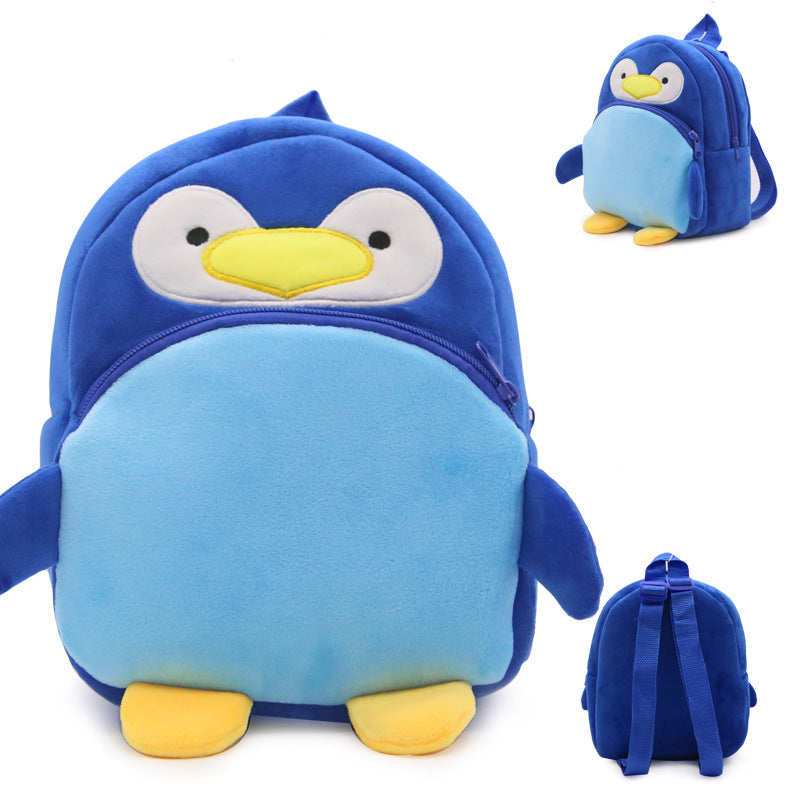 Cartoon Baby Backpack – Cute Toy & Snack Bag