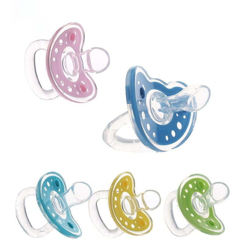 Soft Silicone Baby Pacifier – 2 Colour Comfort Design