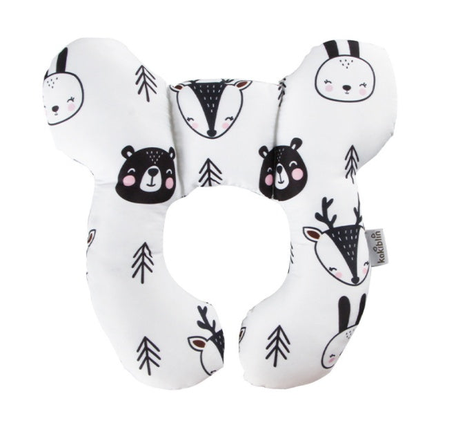 U-Shaped Baby Pillow – Neck & Head Support for Strollers & Car Seats