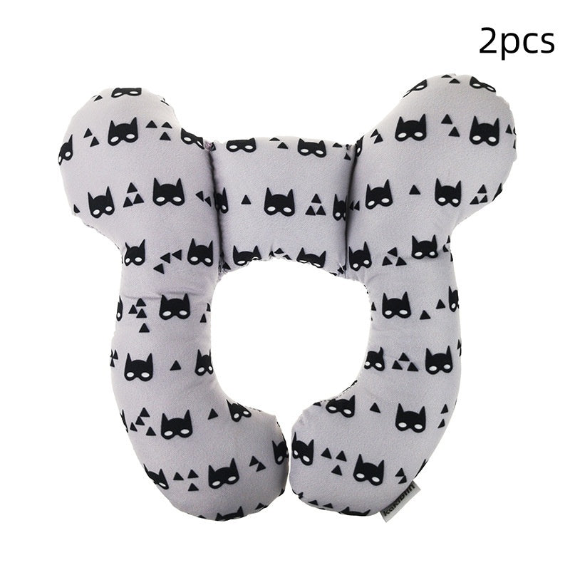 U-Shaped Baby Pillow – Neck & Head Support for Strollers & Car Seats