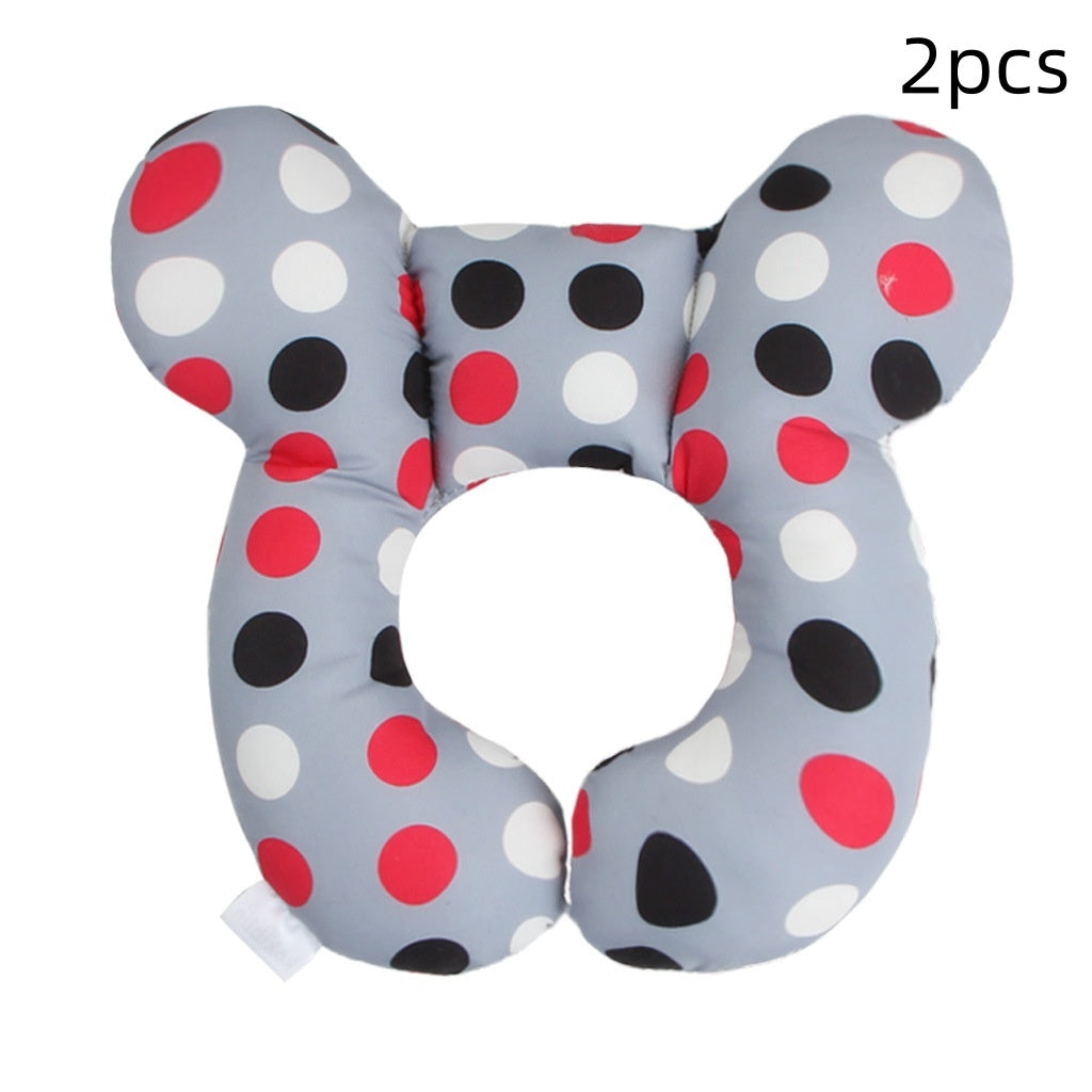 U-Shaped Baby Pillow – Neck & Head Support for Strollers & Car Seats