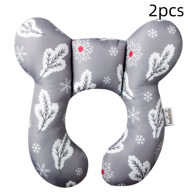 U-Shaped Baby Pillow – Neck & Head Support for Strollers & Car Seats