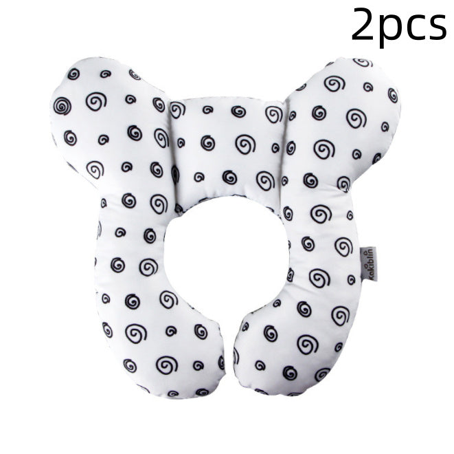 U-Shaped Baby Pillow – Neck & Head Support for Strollers & Car Seats