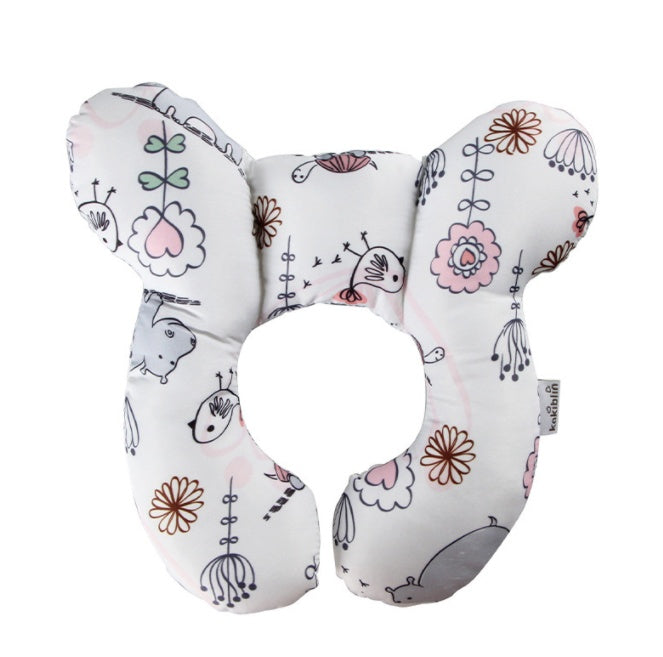 U-Shaped Baby Pillow – Neck & Head Support for Strollers & Car Seats