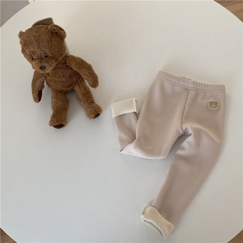 Girls’ Fleece-Lined Leggings – Cozy Everyday Wear