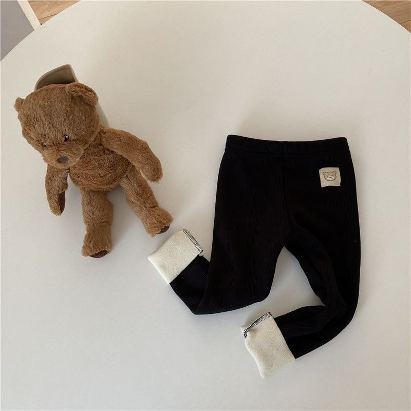 Girls’ Fleece-Lined Leggings – Cozy Everyday Wear