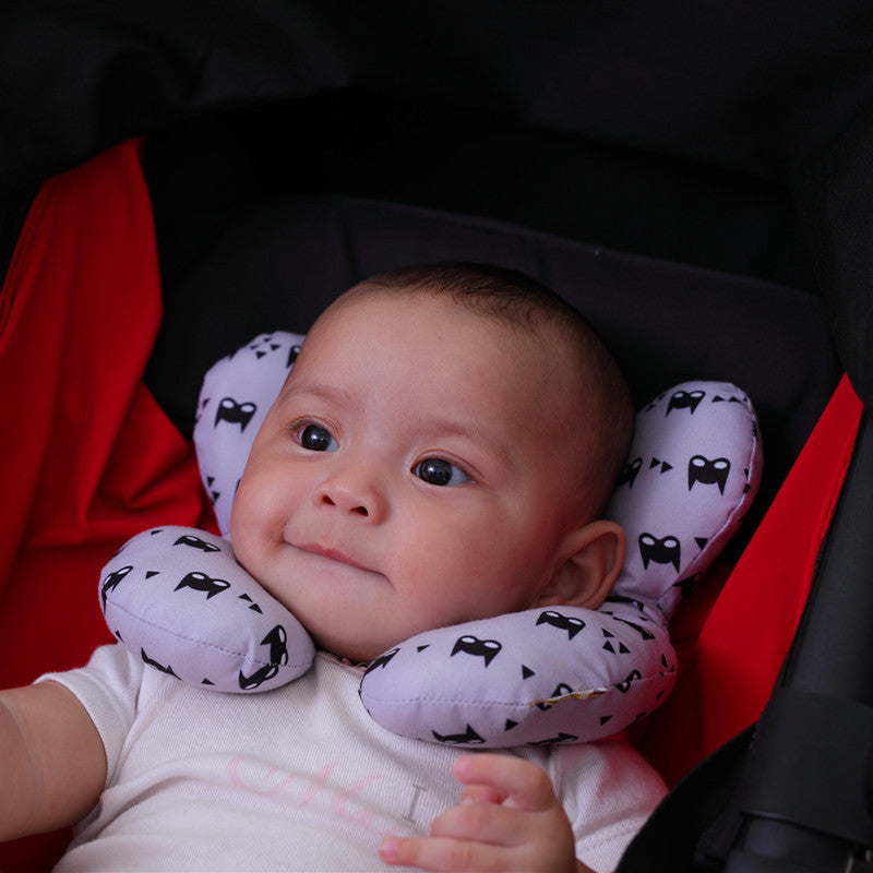 U-Shaped Baby Pillow – Neck & Head Support for Strollers & Car Seats