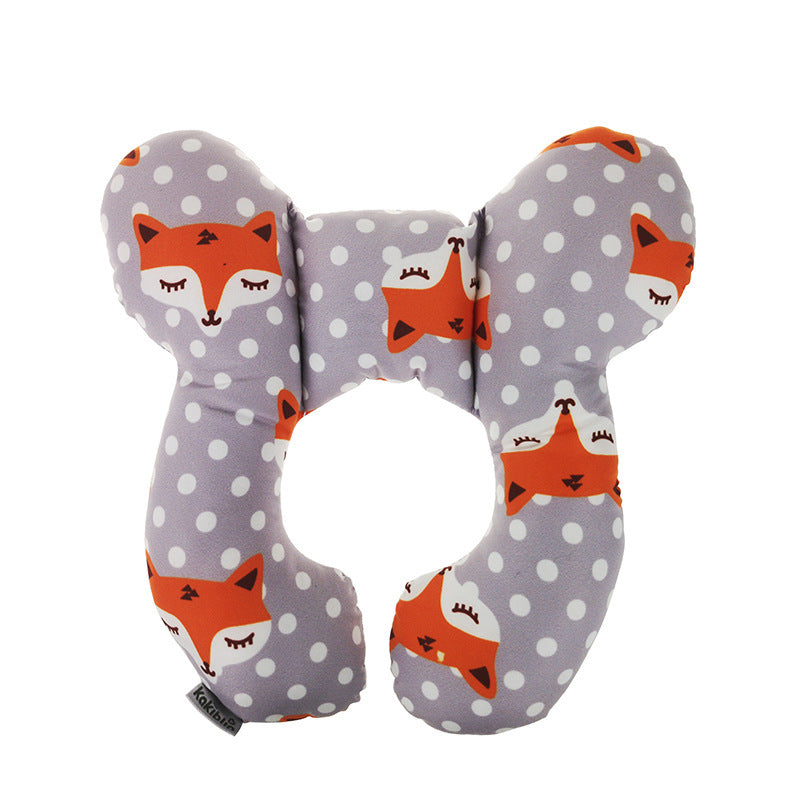 U-Shaped Baby Pillow – Neck & Head Support for Strollers & Car Seats