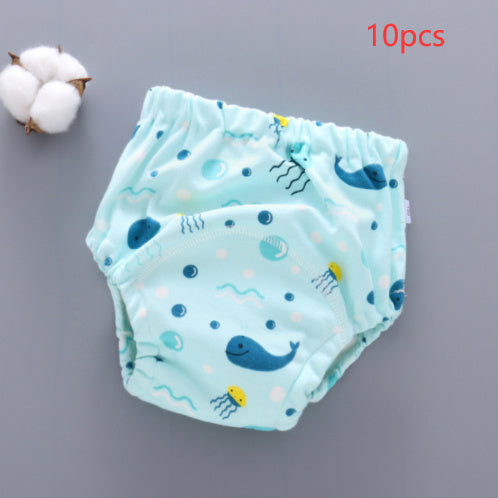 Reusable Baby Training Pants – Soft 6-Layer Washable Cover