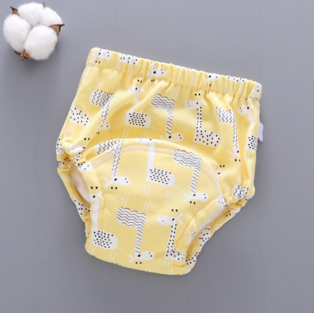 Reusable Baby Training Pants – Soft 6-Layer Washable Cover