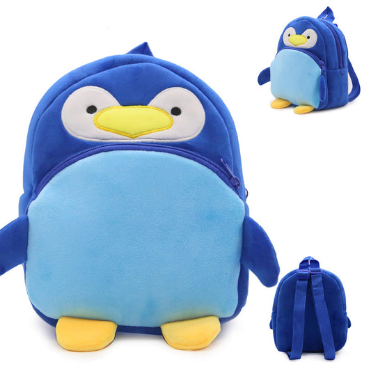 Cartoon Baby Backpack – Cute Toy & Snack Bag