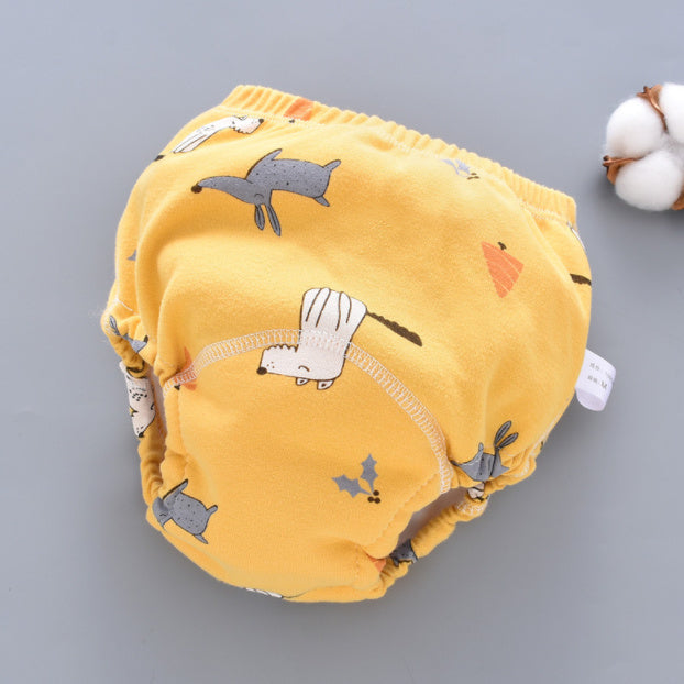Reusable Baby Training Pants – Soft 6-Layer Washable Cover