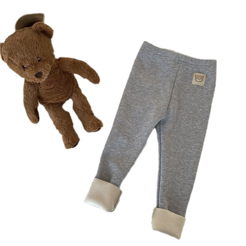 Girls’ Fleece-Lined Leggings – Cozy Everyday Wear