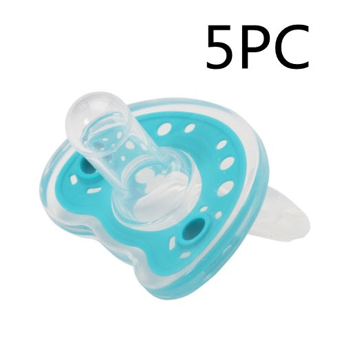 Soft Silicone Baby Pacifier – 2 Colour Comfort Design