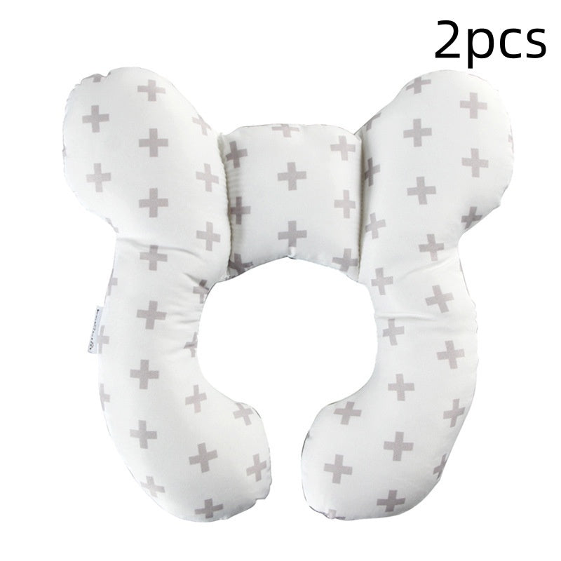 U-Shaped Baby Pillow – Neck & Head Support for Strollers & Car Seats
