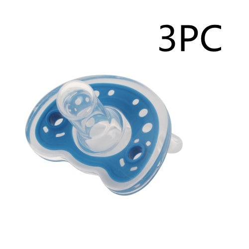 Soft Silicone Baby Pacifier – 2 Colour Comfort Design