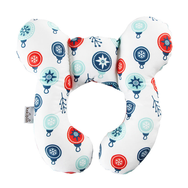U-Shaped Baby Pillow – Neck & Head Support for Strollers & Car Seats
