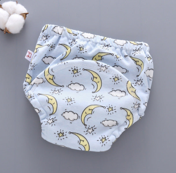 Reusable Baby Training Pants – Soft 6-Layer Washable Cover