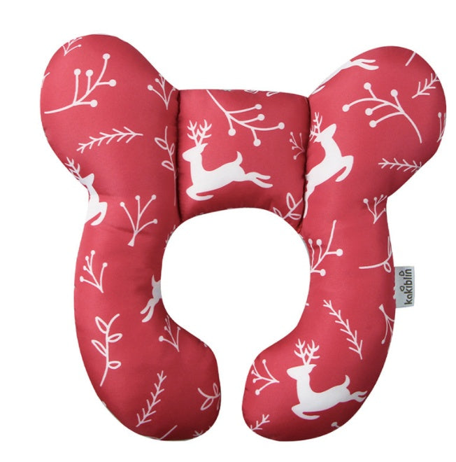 U-Shaped Baby Pillow – Neck & Head Support for Strollers & Car Seats