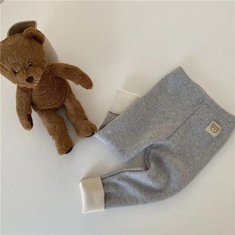 Girls’ Fleece-Lined Leggings – Cozy Everyday Wear