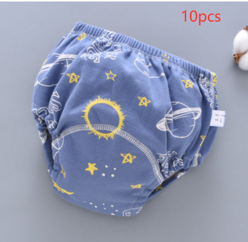 Reusable Baby Training Pants – Soft 6-Layer Washable Cover