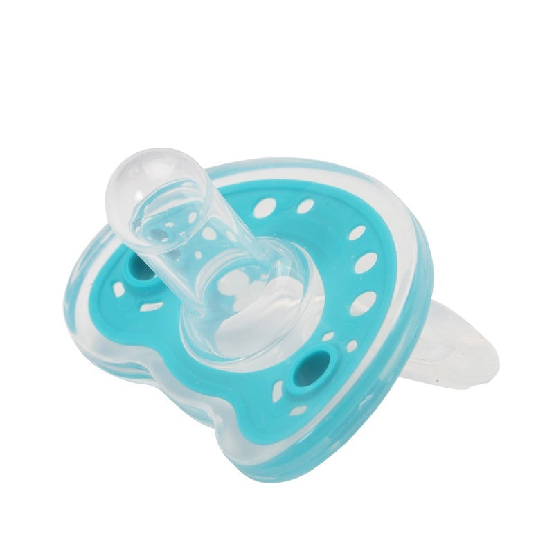 Soft Silicone Baby Pacifier – 2 Colour Comfort Design