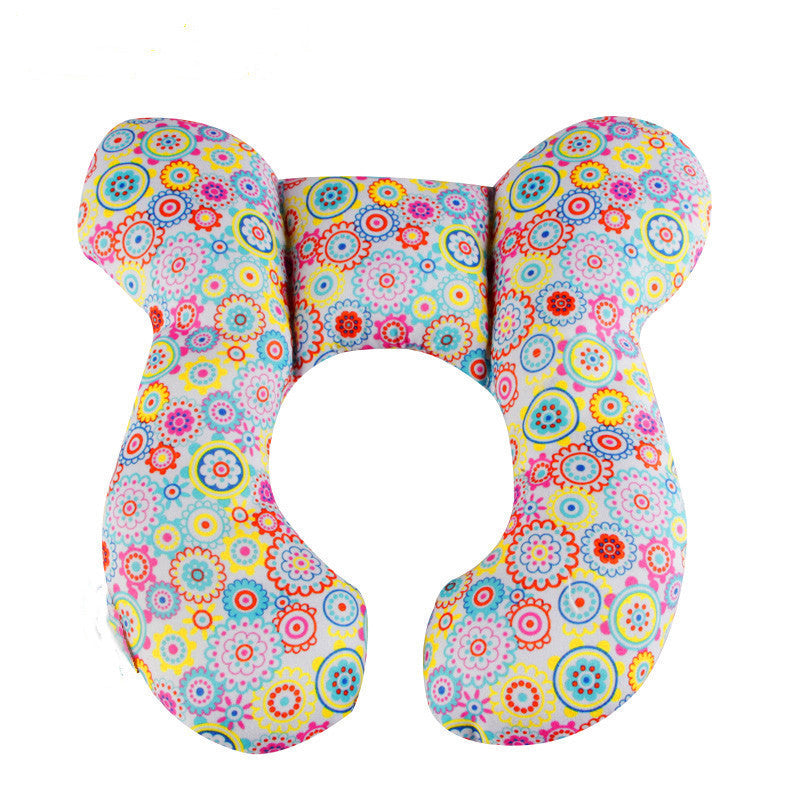 U-Shaped Baby Pillow – Neck & Head Support for Strollers & Car Seats