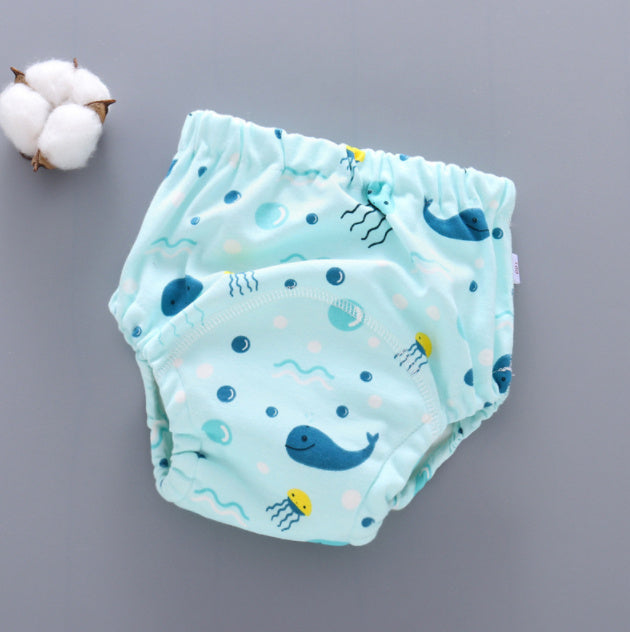 Reusable Baby Training Pants – Soft 6-Layer Washable Cover