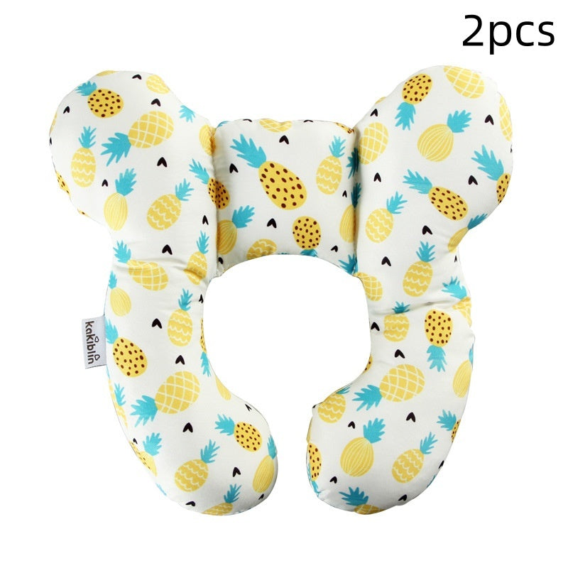 U-Shaped Baby Pillow – Neck & Head Support for Strollers & Car Seats