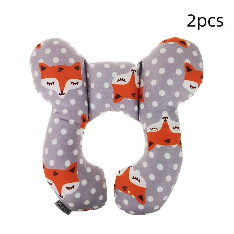 U-Shaped Baby Pillow – Neck & Head Support for Strollers & Car Seats