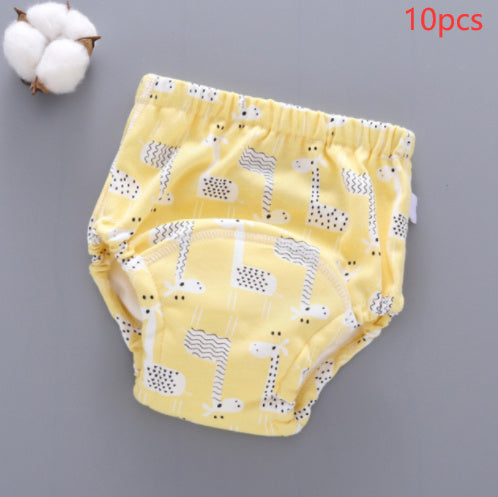 Reusable Baby Training Pants – Soft 6-Layer Washable Cover