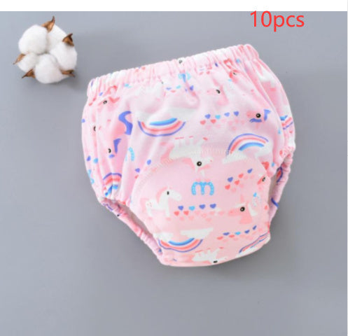 Reusable Baby Training Pants – Soft 6-Layer Washable Cover