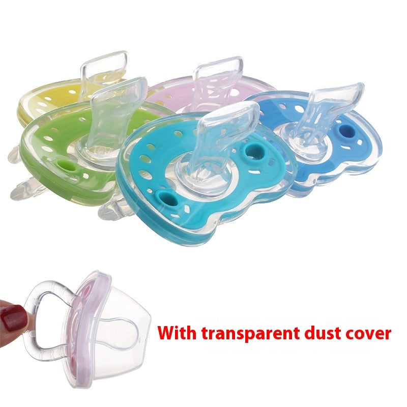Soft Silicone Baby Pacifier – 2 Colour Comfort Design