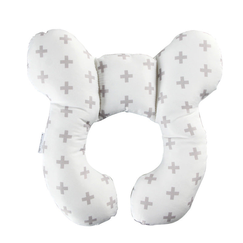 U-Shaped Baby Pillow – Neck & Head Support for Strollers & Car Seats